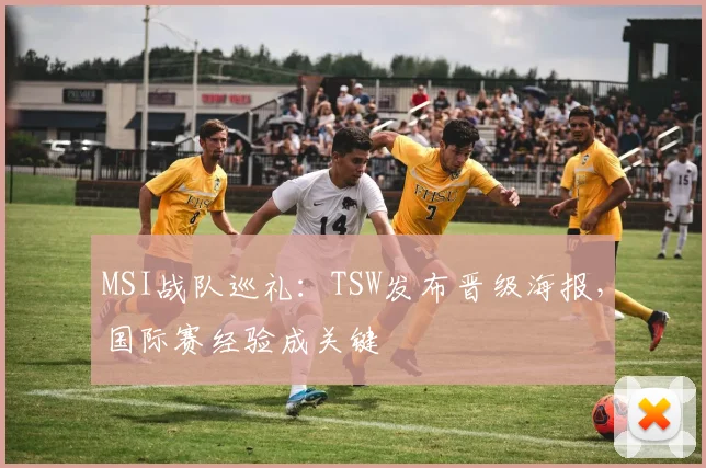 MSI战队巡礼：TSW发布晋级海报，国际赛经验成关键